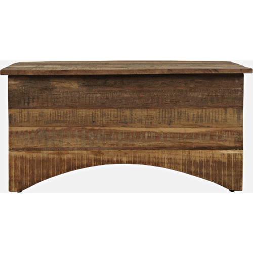 Reclamation 36" Storage Chest in Unfinished Brown Reclaimed Solid Wood