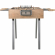 Glory Days 62" Foosball Game Table in Wood & Iron