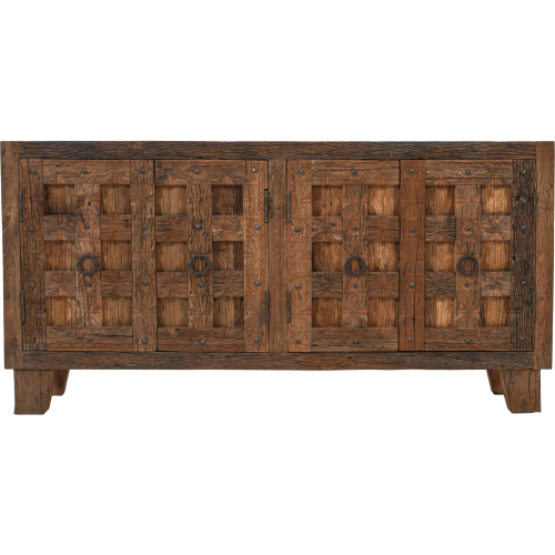 Colton 71" 4 Door Accent Cabinet Sideboard in Reclaimed Wood