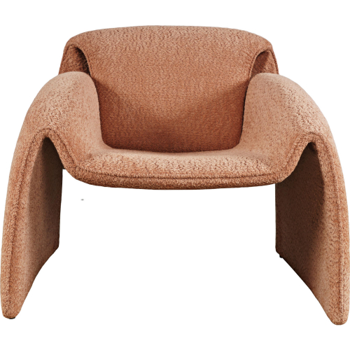 Dolce Bent Angle Accent Chair in Sienna Fabric