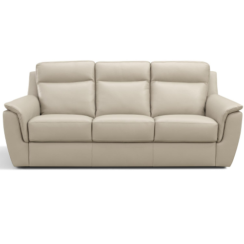 Maddox Sofa in Taupe Khaki Top Grain Leather