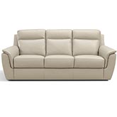 Maddox Sofa in Taupe Khaki Top Grain Leather