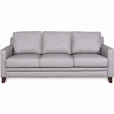 Stanton Sofa in Grey Leather