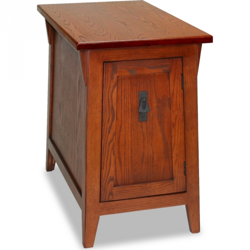 Favorite Finds Mission Cabinet End Table in Russet