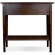 Favorite Finds Hall Console Sofa Table in Chocolate Oak