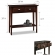 Favorite Finds Hall Console Sofa Table in Chocolate Oak
