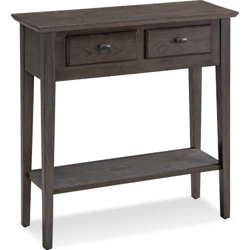 Hall Sofa Console Table in Smoke Gray Ash Wood