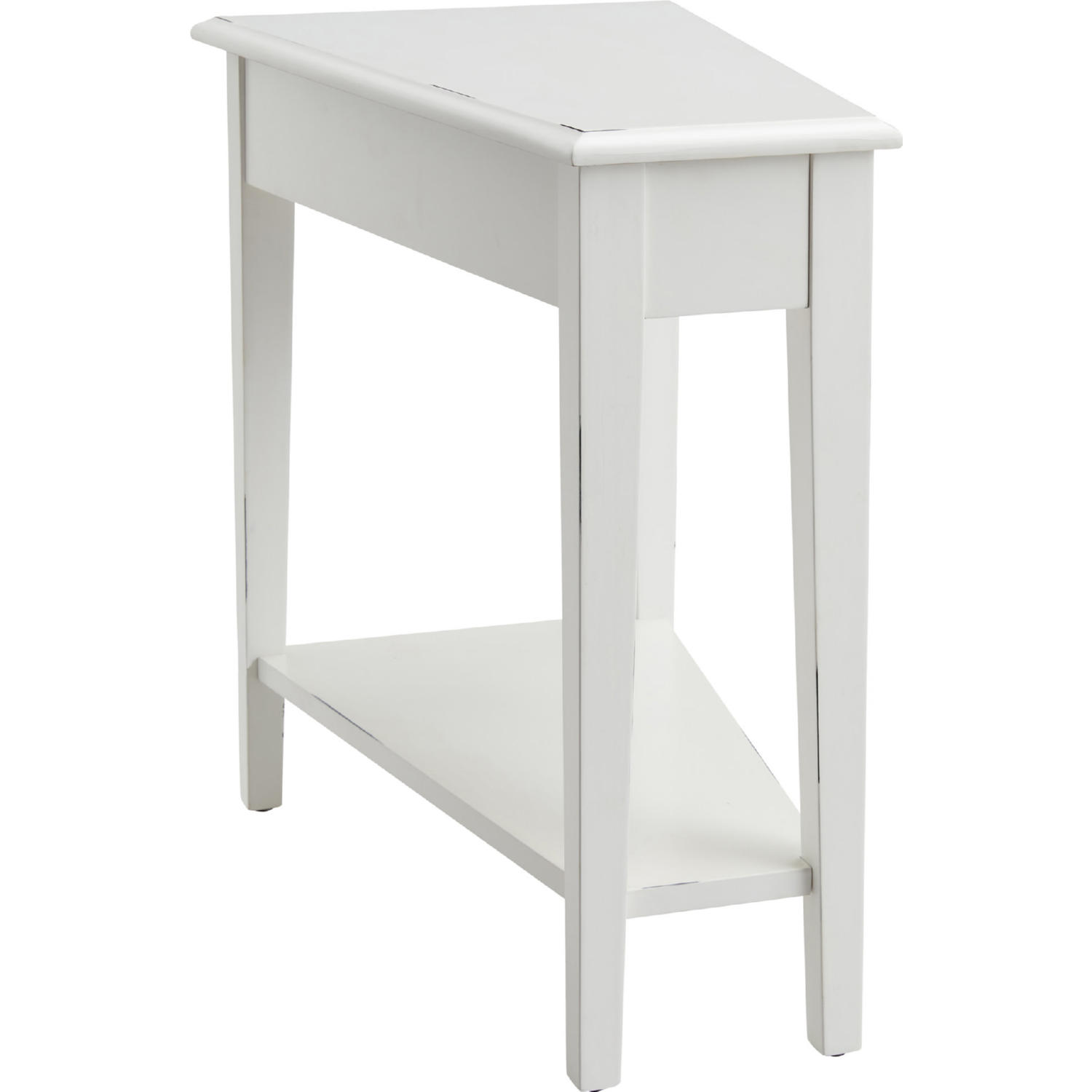 Wedge discount chairside table