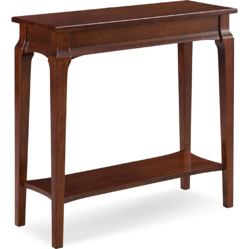 Stratus Hall Stand Console Table in Heartwood Cherry