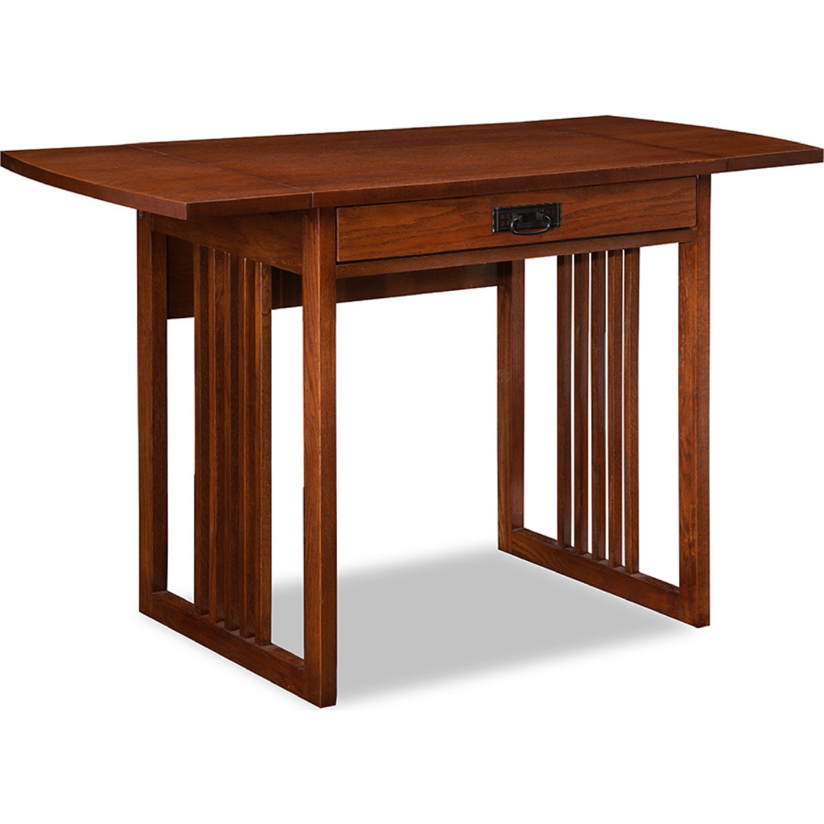 mission oak writing desk