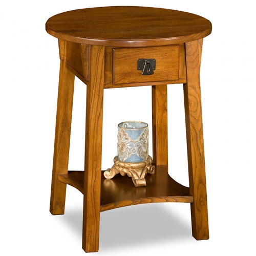 Favorite Finds Anyplace Side End Table in Russet