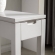 Cade 1 Drawer Side Table with Charging in Gray Finish Wood