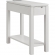 Cade 1 Drawer Side Table with Charging in Gray Finish Wood