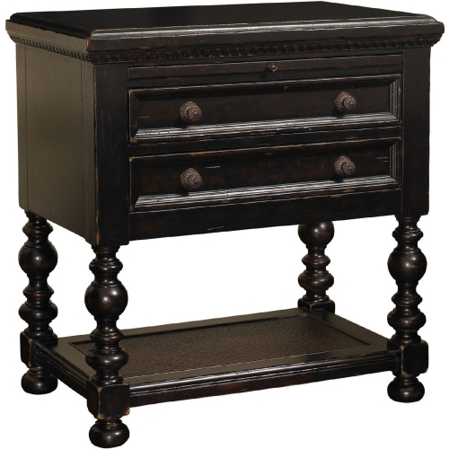 Phillips Nightstand in Tamarind Black Finish