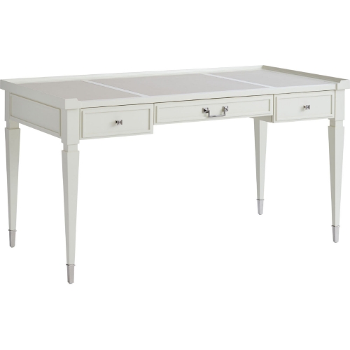 Fremont Writing Desk in Ivory Finish Wood