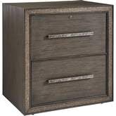 Chapman Lateral File Chest Cabinet in Sandblasted Graphite Wood