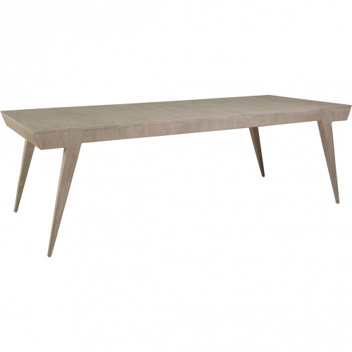 Haiku 71" Extension Dining Table in White Wash Finish