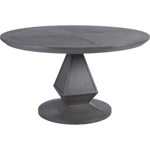 Appellation 45" Round Dining Table in Brushed Gray Wood