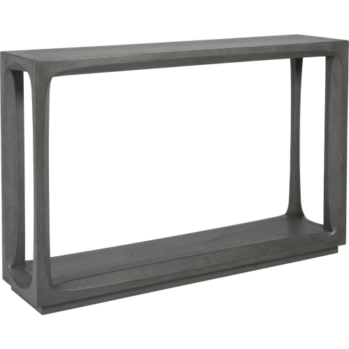 Appellation Console Table in Brushed Gray Wood