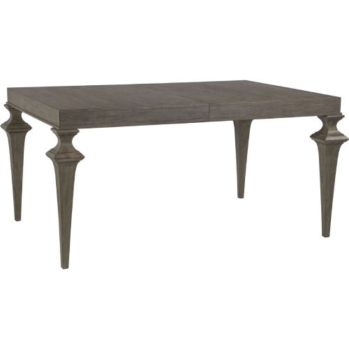 Brussels 63" Extension Dining Table in Brushed Gray Finish