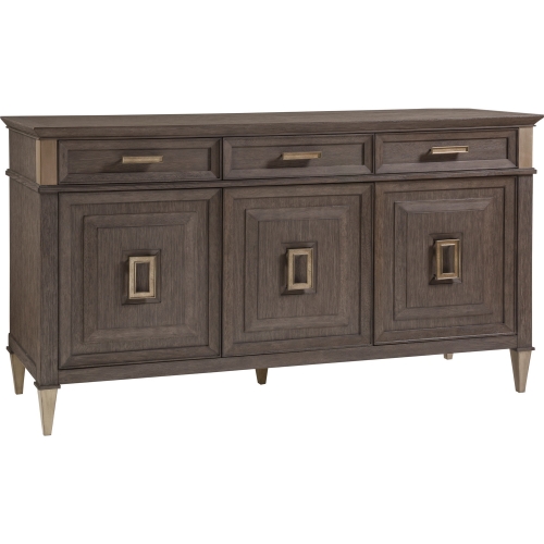 Belvedere Buffet in Sandblasted Brown Gray Finish