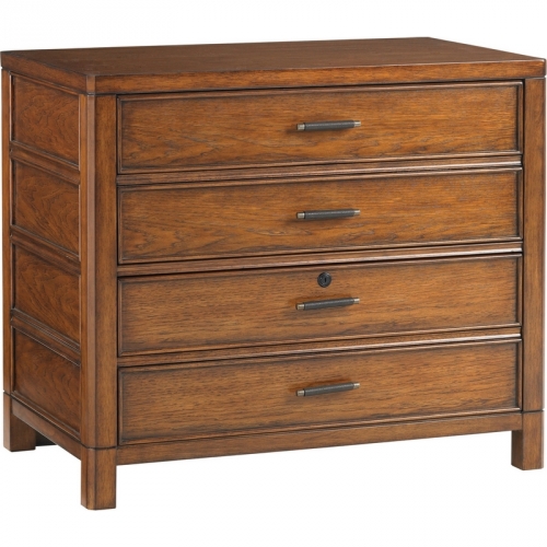 Longboat Key Bayshore 2 Drawer Lateral File in Sundrenched Sienna