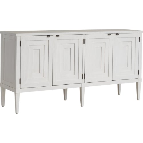 Clearwater 67" TV Stand Media Console in Shell White Finish