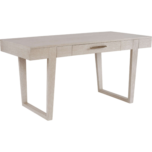 Revington 60" Writing Desk in Light Taupe w/ Ivory Ceruse Finish