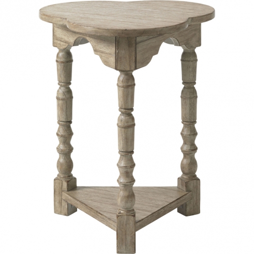 Bailey Chairside End Table in Driftwood Finish