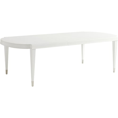 Vernon Hills 80" Extension Dining Table in White Finish