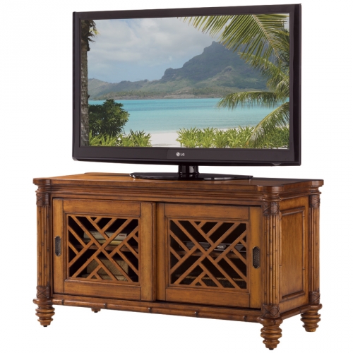 Grand Bank 52" TV Stand Entertainment Console in Plantation