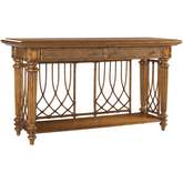 Nassau Sideboard in Bent Rattan & Wood