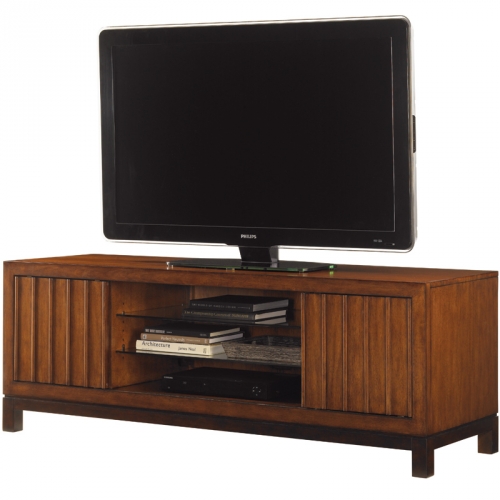 Intrepid 68" TV Stand Entertainment Console in Sienna