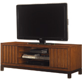 Intrepid 68" TV Stand Entertainment Console in Sienna