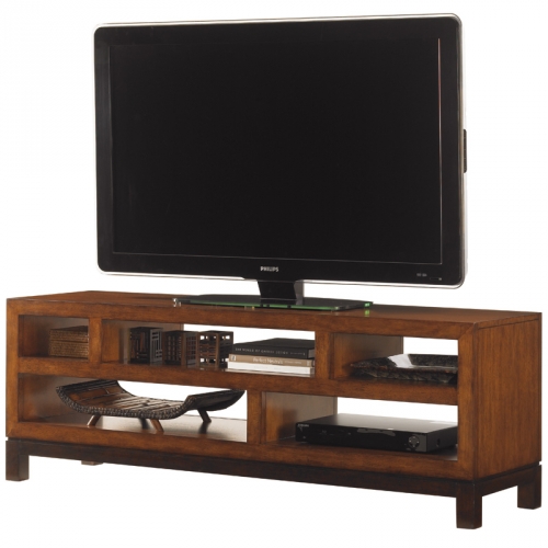 Pacifica 64" TV Stand Entertainment Console in Sienna