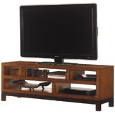 Pacifica 64" TV Stand Entertainment Console in Sienna