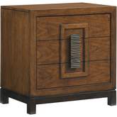 Isabela 3 Drawer Nightstand in Wood