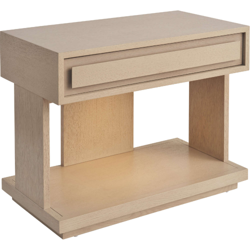 Gavin Nightstand in Sand Drift Finish Wood