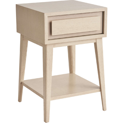 Darcey Nightstand in Sand Drift Finish Wood