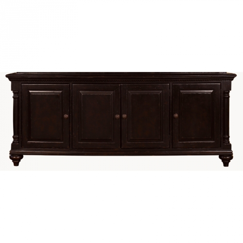 Wellington 83" TV Stand Entertainment Console in Deep Tamarind