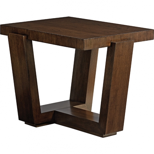 Esplanade End Table in Mocha Finish Cherry