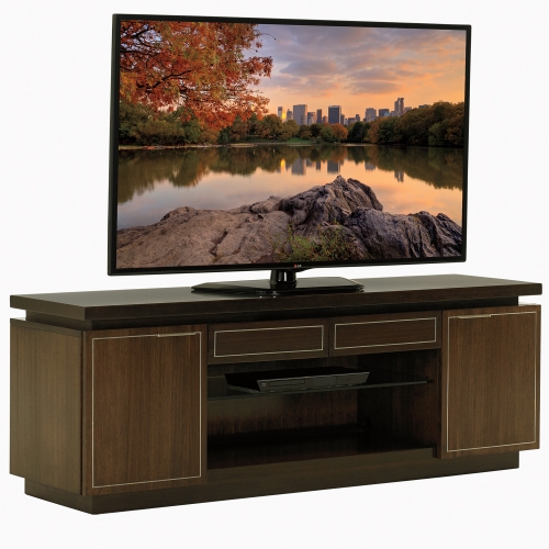 MacArthur Park Highview 68" Media Console TV Stand in Mocha