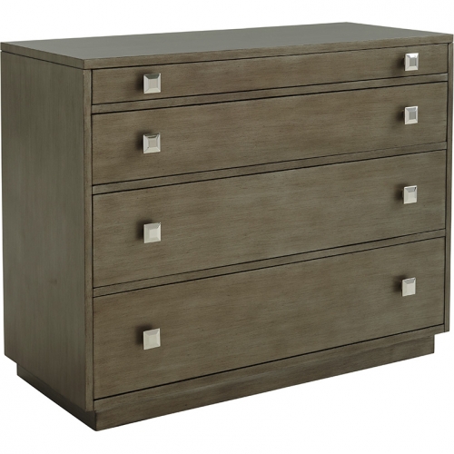 Cavalaire Bachelors Chest in Platinum Finish