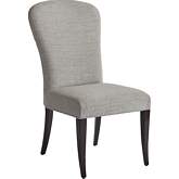 Schuler Dining Chair in Gray Fabric & Wilshire Gray Wood (Set of 2)