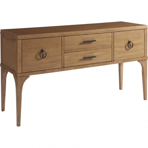 Seaside Sideboard Buffet in Sandstone Finish Wood