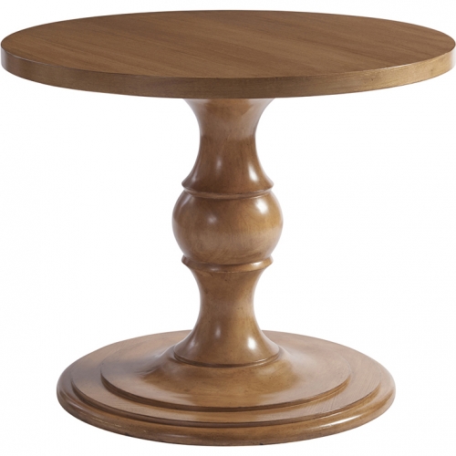 Corona Del Mar 36" Center or End Table in Sandstone Finish Wood