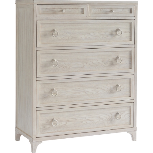 Goldenrod 6 Drawer Chest in Sailcloth Finish Wood