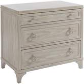 Cliff 3 Drawer Nightstand in Sailcloth Finish Wood