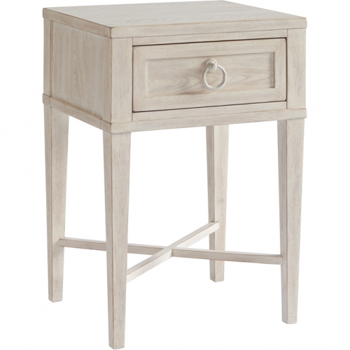 Clay 1 Drawer Nightstand in Sailcloth Finish Wood