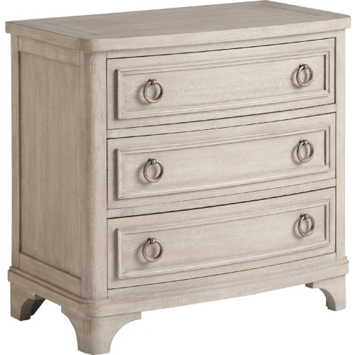 Trancas 3 Drawer Nightstand in Dune Taupe Finish